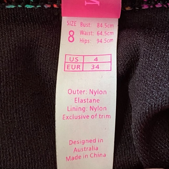 Beautiful MISS COCOA FRINGE Bandeau Bikini SET 4 XS - Picture 9 of 12